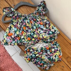 GAP Kids Floral Matching Set - Multicolor